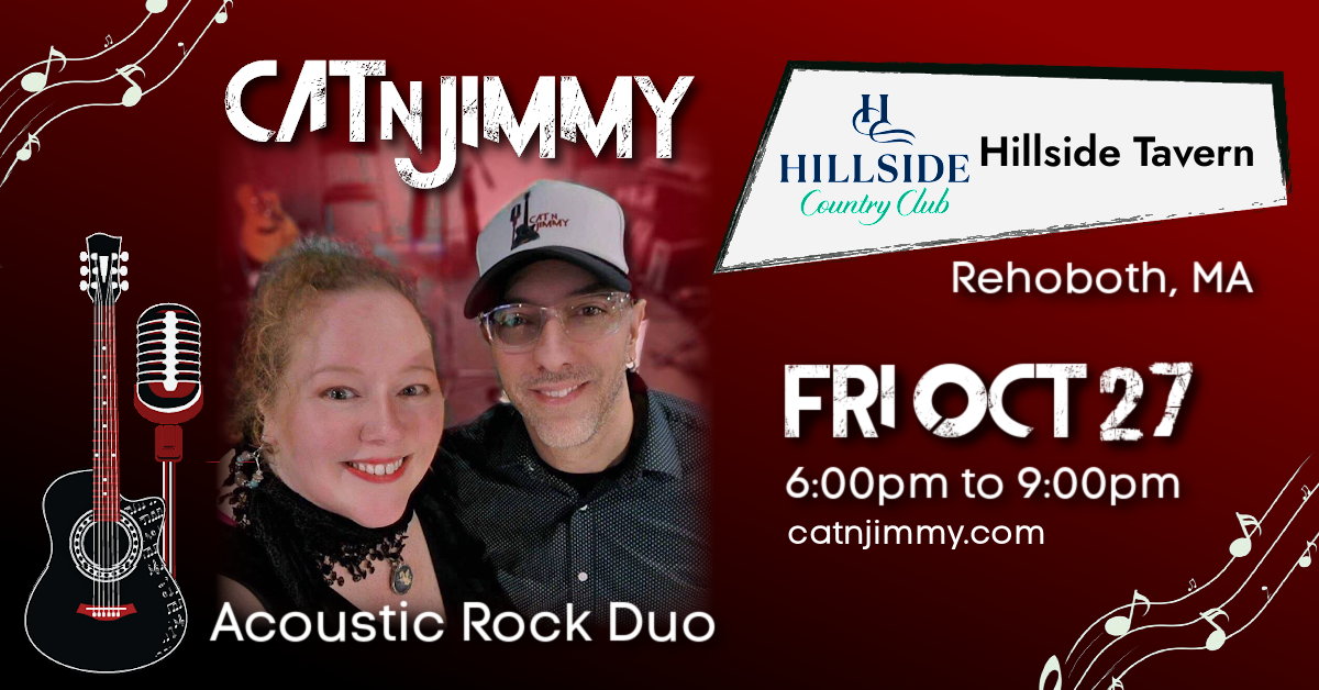 Cat 'n Jimmy at Hillside Tavern | Rehoboth, MA | Cat 'n Jimmy | Acoustic Duo | catnjimmy.com