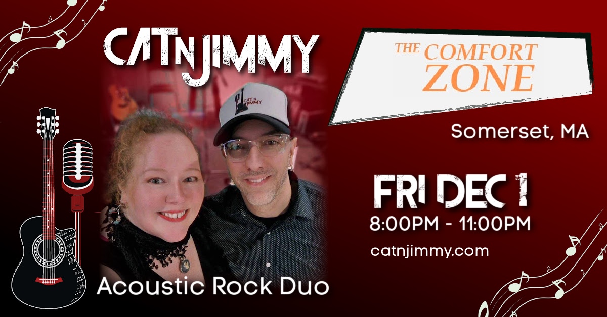 Cat 'n Jimmy | The Comfort Zone | Somerset | Live Music in MA | Acoustic Duo