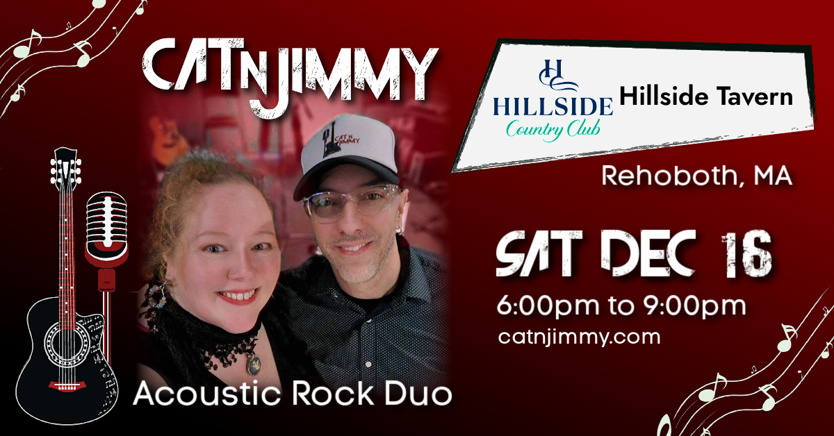 Cat 'n Jimmy | Hillside Tavern | Rehoboth | Live Music in MA | Acoustic Duo