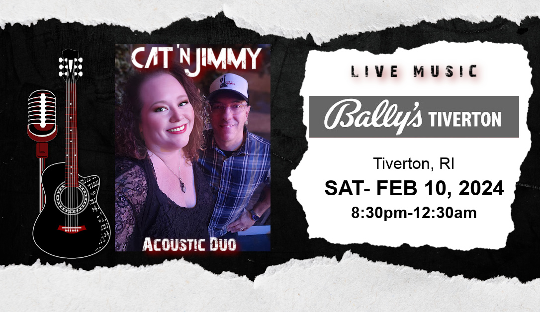 Cat 'n Jimmy | Bally's Tiverton | Acoustic Duo | catnjimmy.com