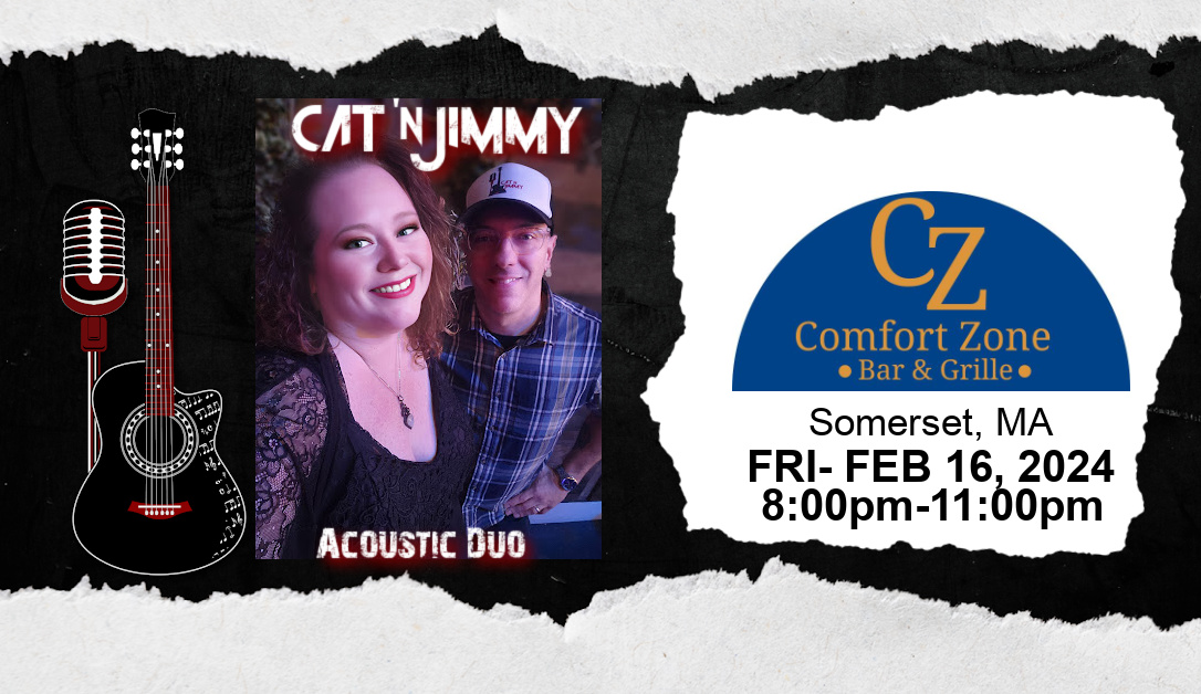 Cat 'n Jimmy | Comfort Zone | Somerset, MA | Acoustic Duo | catnjimmy.com