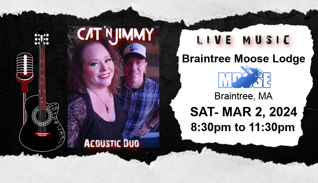 Cat 'n Jimmy | Braintree Moose Lodge | Acoustic Duo | catnjimmy.com
