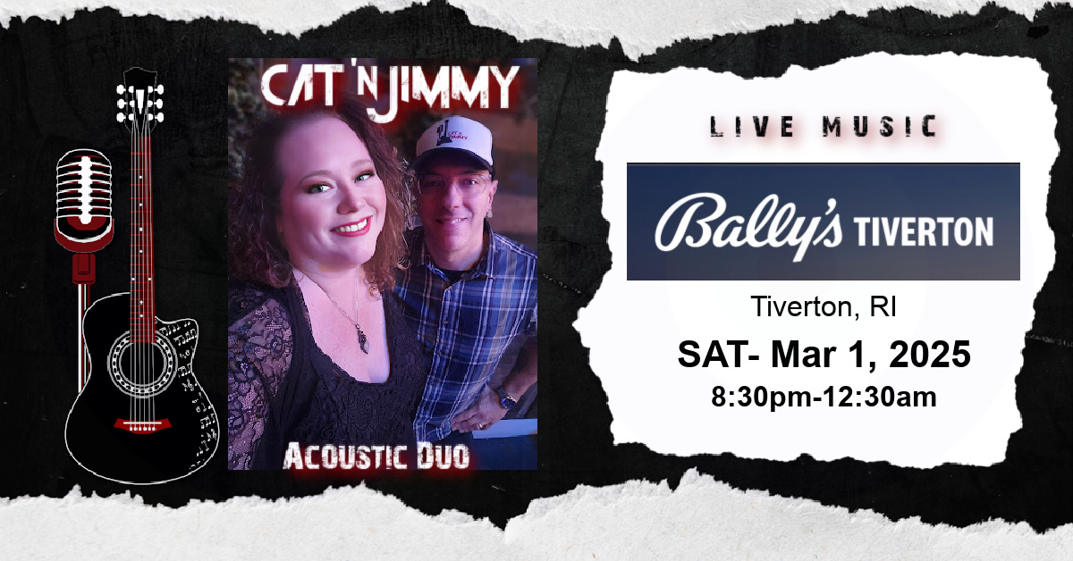 Cat 'n Jimmy | Rock Duo | Bally's Tiverton | Tiverton, RI | catnjimmy.com