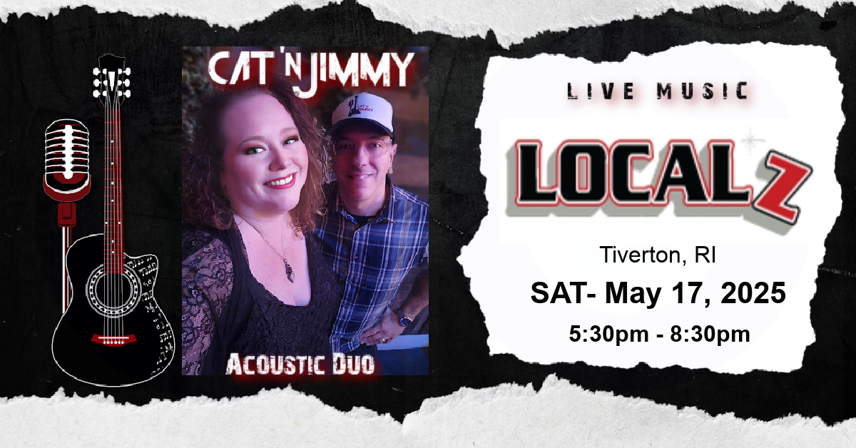 Cat 'n Jimmy | Rock Duo | Localz | Tiverton, RI | catnjimmy.com