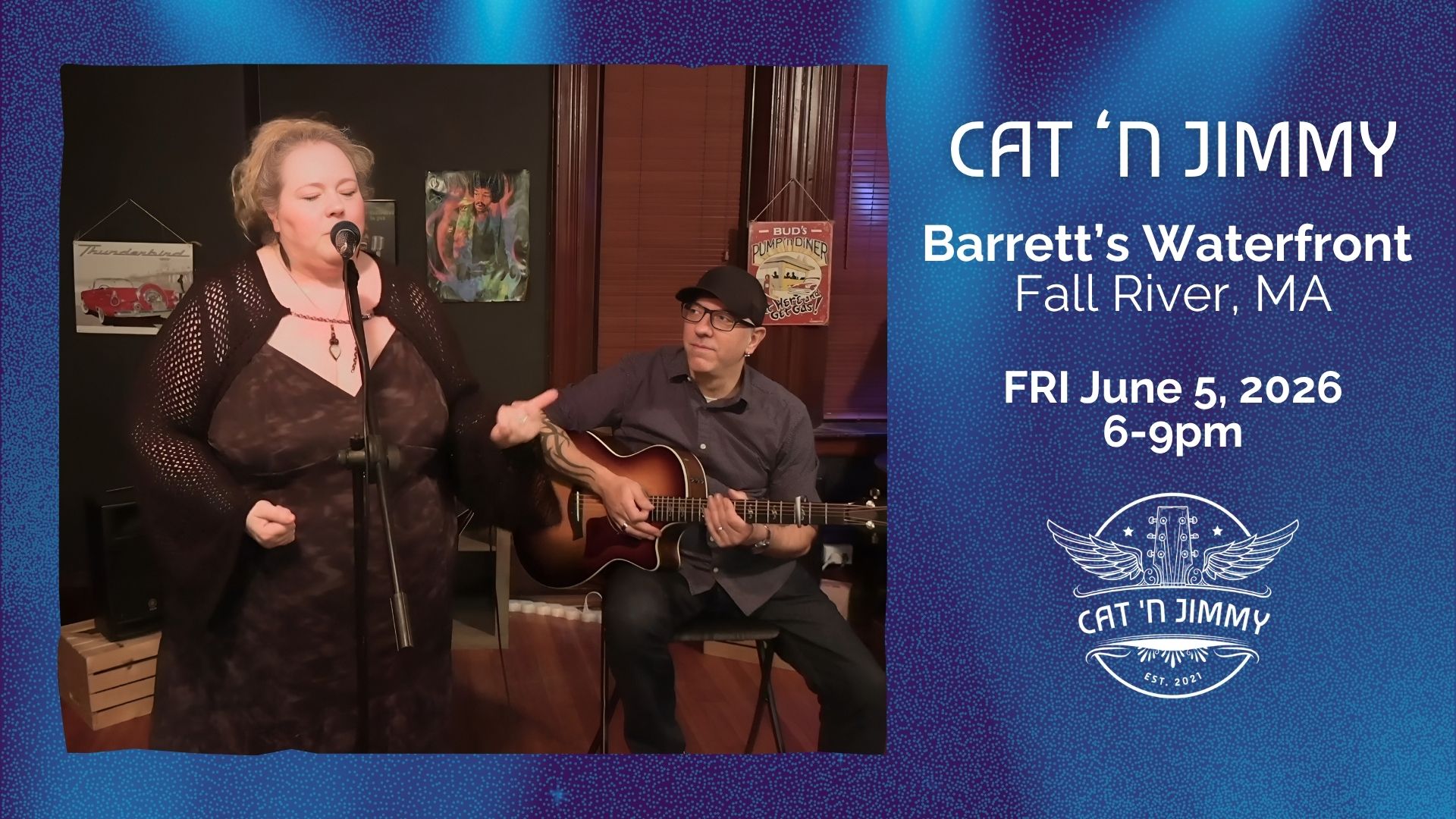 Cat 'n Jimmy | Barrett's Waterfront | Fall River, MA | catnjimmy.com