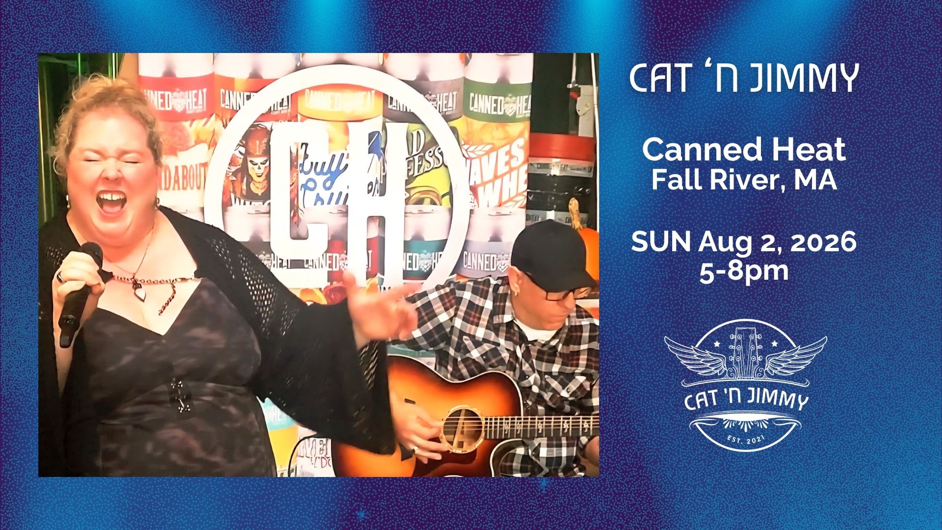 Cat 'n Jimmy | Canned Heat Craft Bear | Fall River, MA | catnjmmy.com