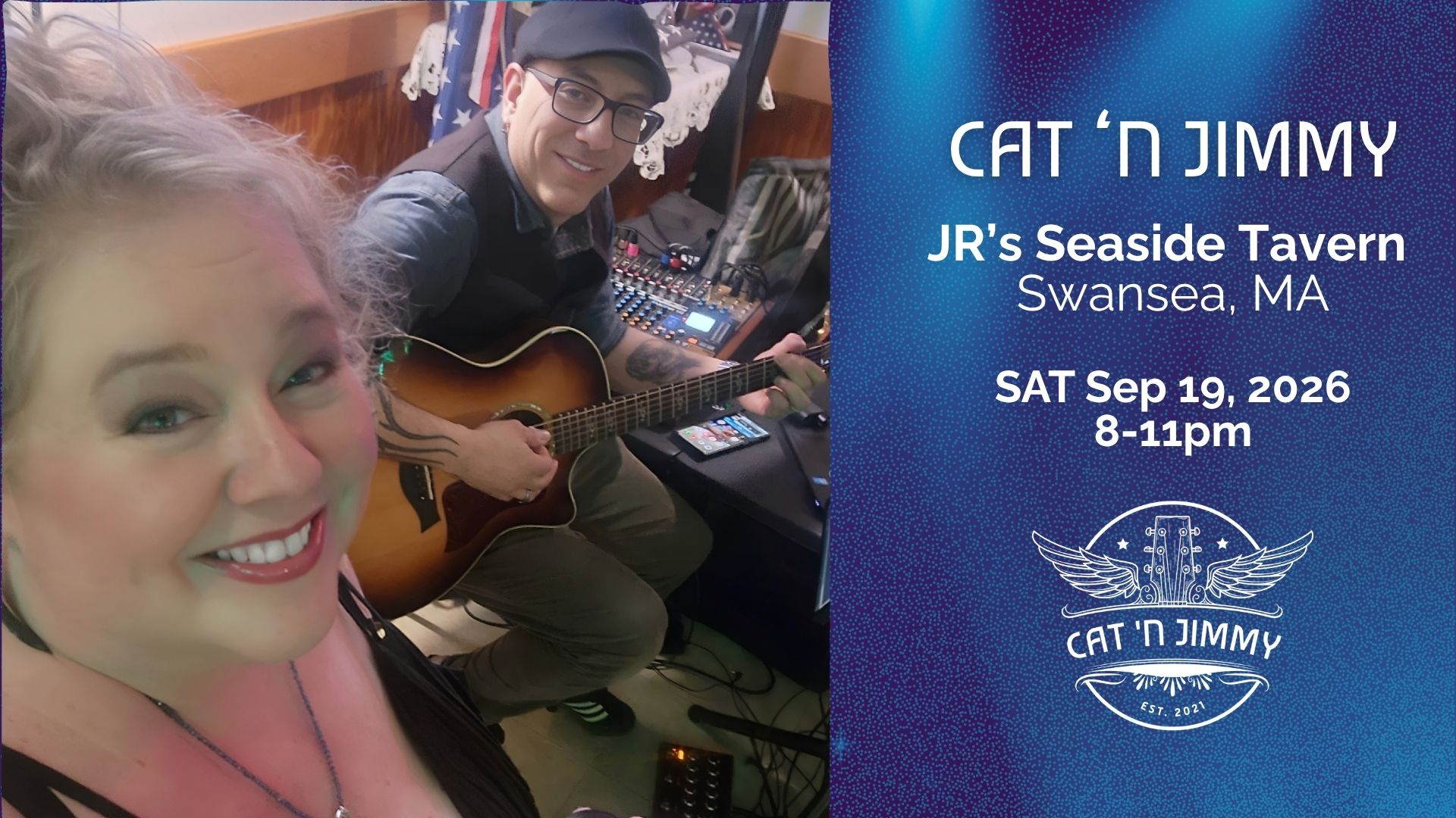Cat 'n Jimmy | Jr's Seaside Tavern | Swansea, MA | catnjimmy.com